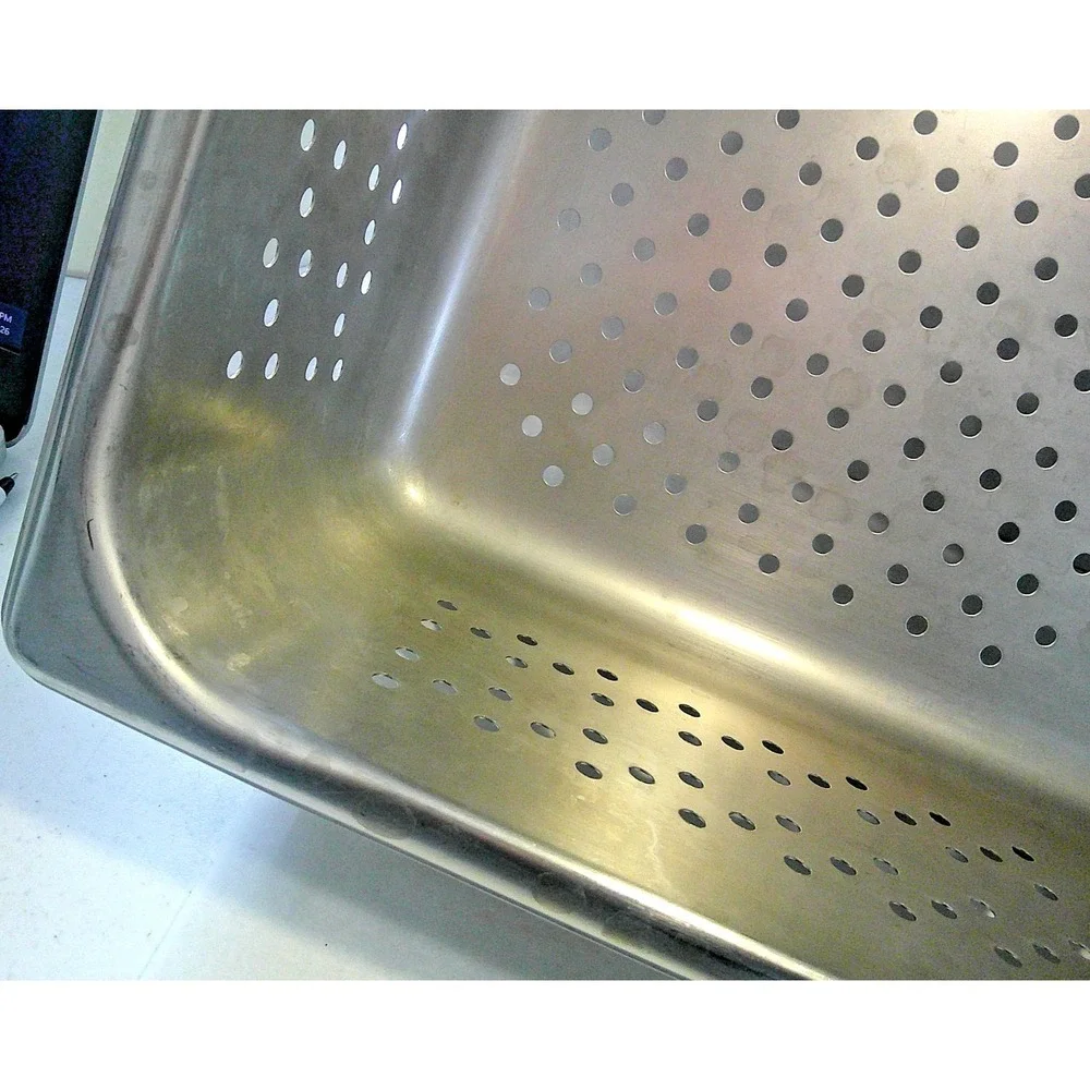 USED GREAT CONDITION Steam Table Pan - Perforated Full Size 6